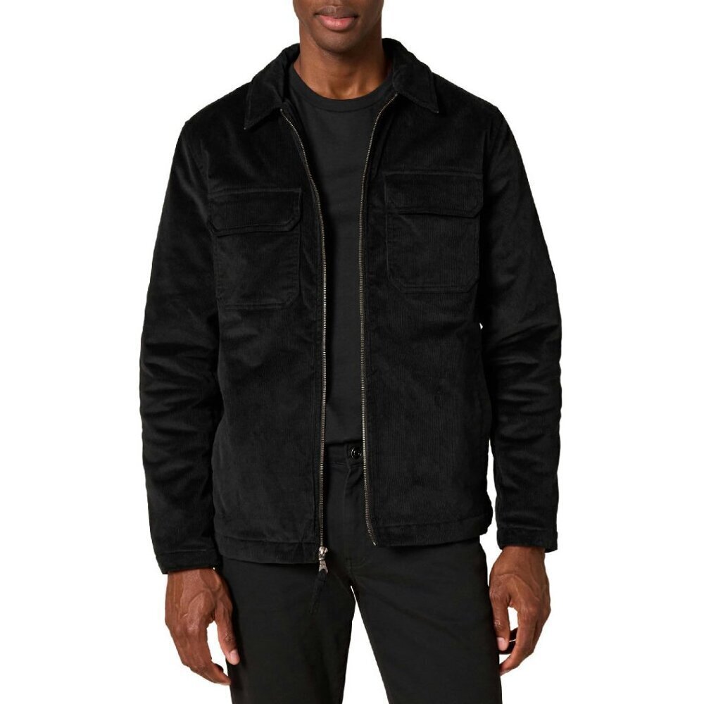 Men's Corduroy Work Jacket Regular Fit Lightweight Insulated